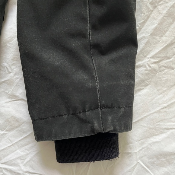 Black, Size Small, Canada Goose Victoria Parka With Hood - Picture 11 of 14